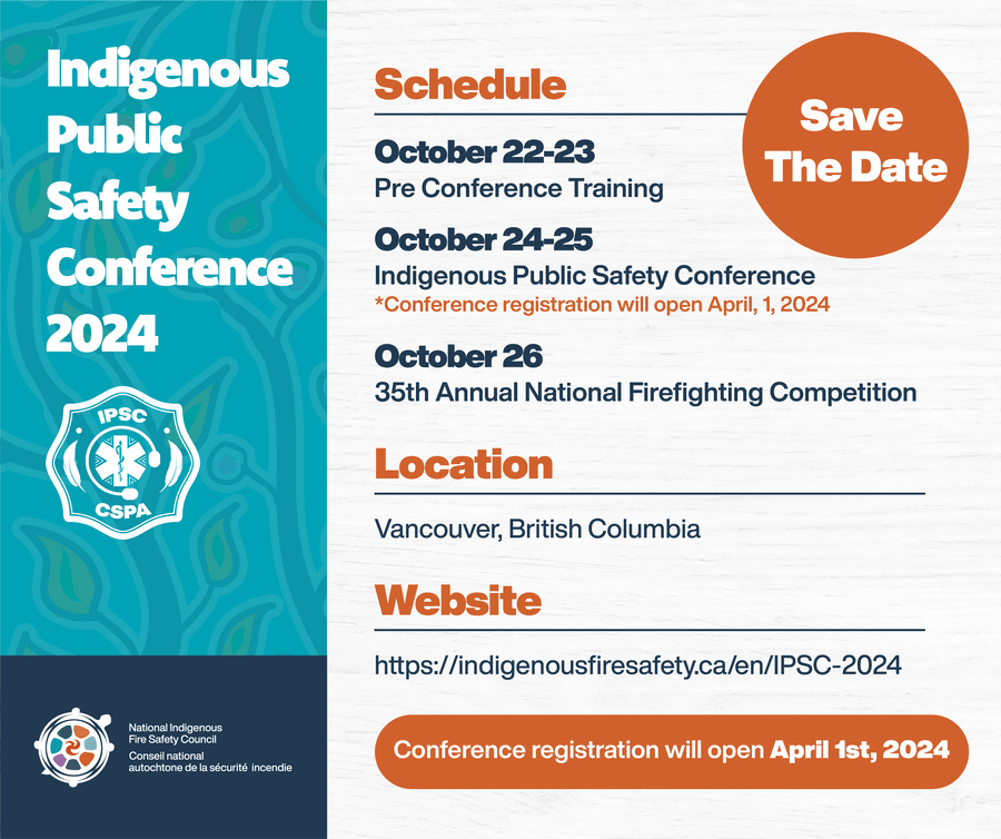 Indigenous Public Safety Conference and National Firefighting